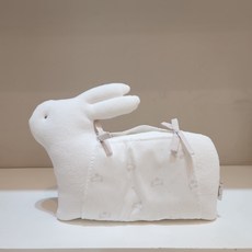 [아가방] 강남점*귀여운 토끼모양 짱구베개/ 36개월 미만사용/베개커버 탈부착/안심 무형광, 1개, 화 이 트