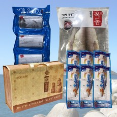 제주 갈치옥돔고등어 혼합 선물세트 1호+부직포포장, 1개