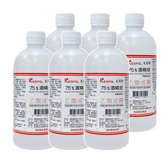 【克司博 Kespol】75% 酒精 潔用酒精 500ml, 6個