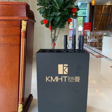 【雨傘架】雨傘架公司酒店大堂售樓部入門雨傘收納架箱簡約傘桶放傘置物架子收納架 置物架 儲物架 雨傘架 6QEL, 啞光黑色, 1個