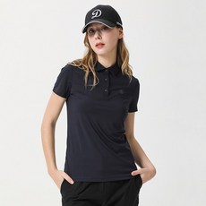 DENNIS 여성)스포티 쿨 카라 반팔티_NAQMLTS073 715512