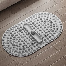 跨境新款液態軟硅膠按摩指壓板腳趾足底器瑜伽家用按摩墊子1, 灰色一個球裝:見圖, 1個