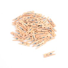 춘식쓰만물상 미니 나무집게 미니클립, 2.5cm