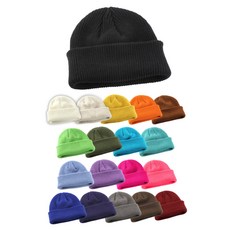 簡約純色針織毛帽，保暖舒適，時尚百搭，多色可選, 紫色, 1個