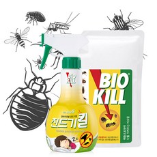 비오킬 진드기킬 살충제 370ml + 파우치 1L 세트, 1세트