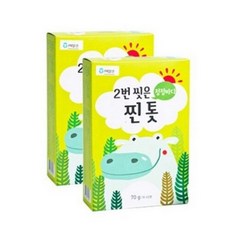 해맑은번영 바다모음 2번씻은 찐톳 70g, 2개