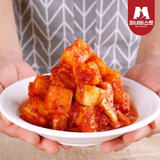 [마녀바스켓] 아삭하고 깔끔한 용김치 깍두기 10kg, 1개