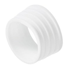 羽毛球拍封口膠帶，高延展性不留黏痕，握布手把柄皮固定膠帶，羽球拍收尾膠帶, 白色, 1個