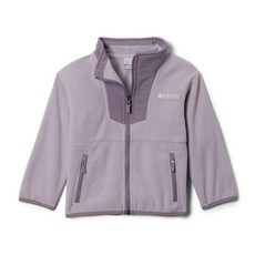 Columbia 유니 베이비 세쿼이아 그로브 풀 지퍼 플리스 다크 스톤/블랙 4세