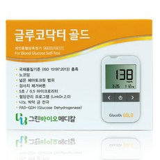 올메디쿠스 글루코닥터 골드 혈당계, 1개