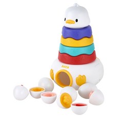 소근육 쌓기놀이 오리 오뚝이 영유아 장난감 오뚜기 손자선물 아기만지기