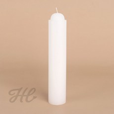 해삐아우라 기도 예배용 연꽃 밀초 양초 안전양초, 1개