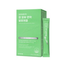 모어네이처 알로에 겔 젤리 베라 다당체 먹는 장 피부 면역력 이뮨 14포, 280g, 1개