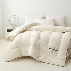천연양모이불 포근한 겨울용 사계절 침구세트 호텔식 고급스러운 포근함 따뜻함, [호주 수입 이불 분옥]