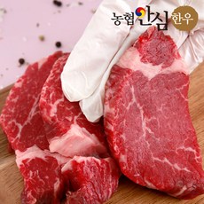 [초특가] 농협안심한우 한우 1+등급 구이용 안심, 1개, 200g