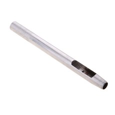 shangren 중공 구멍 펀치 도구 가죽 공예 시계 스트랩 벨트 커터 펀치 0.5 ~ 30mm, 탄소강, 실버, 1개