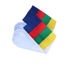 색동 한삼 색동한삼 (1쌍), 하단색동