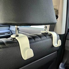 등받이 1P 화이트 차량용 행거 헤드레스트 후크79m5+7phd