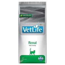法米納 VetLife 腎臟配方貓糧 專為貓咪設計的特殊營養配方, 1個, VC5腎臟2kg, 2kg