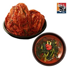 포기김치 5kg+열무물김치3kg / 익을수록 시원한, 없음