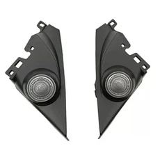 혼다 시빅 전용 고주파 스피커 브래킷의 비파괴 설치 개조 및 업그레이드, 06 A pair of brackets, 01   Mainland