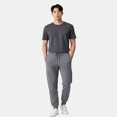 밸류그램 남성 따뜻한 프리미엄 기모 조거 바지