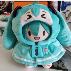 하츠네 미쿠 케이프 인형옷 20cm 인형미포함, 1개, 20cm 미쿠 미니 숄 (인형 미포함)
