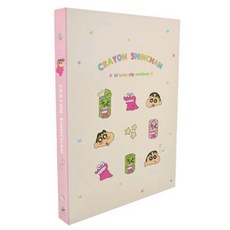蠟筆小新 B5 資料夾, 1個, 26孔夾-粉/DK-9020A