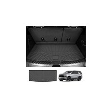 Cartist 쉐보레 타호/GMC 유콘 2021-2025 2026용 카고 라이너 XL용 아님 타호 액세서리용 전천후 매트 튼튼한 TPE 트렁크 자동차 액세서리 257930, Cartist 쉐보레 타호/GMC 유콘 2021-202