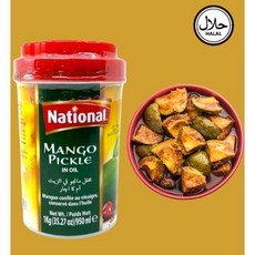LAZZAT MANGO PICKLE 망고 피클 인 오일 1KG, 1개