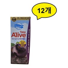 덴마크)테이크얼라이브아사이베리200ml, 12개, 200ml