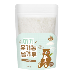 키짱몸짱 유기농 아기쌀가루, 5개, 200g