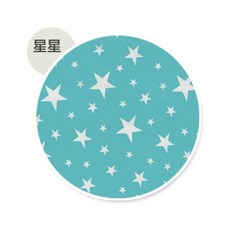 加大防水墊110x80三層隔尿墊 保潔墊 產褥墊 看護墊 生理墊 野餐墊 寵物墊, 1個, 星星, 藍色