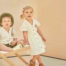 [디즈니베이비 여름] 본 디즈니심바정글원피스 (IVORY) 79R3