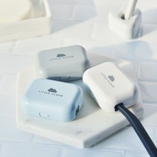 리틀클라우드 LED 칫솔살균기 휴대용, 그레이