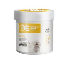 道力其 寵物眼部濕巾 溫和清潔淚痕, 1個, 寵物眼部濕巾200片, 1個裝