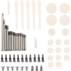 클라리넷 수리 도구 금속 클라리넷 수리 유지보수 부품 나사 패드 도구 키트 클라리넷 액세서리, 클라리넷 수리 도구, 금속 클라리넷 수리 유지보수 부품
