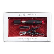 【海夫健康生活館】日本GB綠鐘 匠之技 鍛造鋼 手動式 鼻毛刀 鼻毛剪 禮盒組(G-3013)