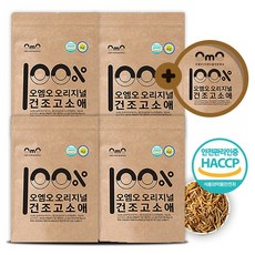 건조고소애 HACCP인증 국내산 오엠오, 40g, 5개