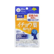 DHC 銀杏葉記憶力 持續型 20日 - 提升專注力，維持清晰思緒, 1個