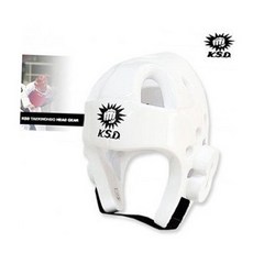 (올핀) KSD - 헤드기어(공인)/보호장비/태권도 보호장비/무술보호장비/머리보호대, 레드 L_고등 성인