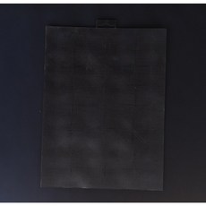 14ct 플라스틱 컬러 캔버스 패브릭 28x21cm 크로스 스티치 장식품 DIY 수제 바느질 자수 뜨개질 공예용 1 피스, 보라색, 1개