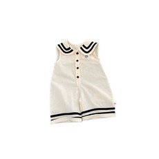 寶寶學院風純棉爬服套裝