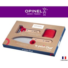 Opinel le petit Chef 兒童廚房系列小廚刀削皮器手指保護套三件組, 1個