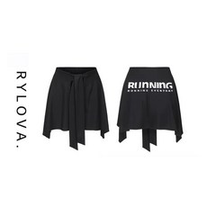 RYLOVA. 運動健身遮臀裙罩 防走光一片式外穿半身裙