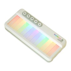 토이토 휴대용 LED 미니 피아노 초보 자동 악기 연주, 1개