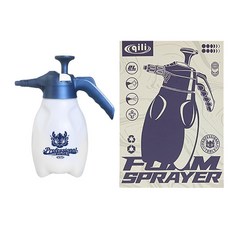 汽車貼膜工具洗美噴壺泡沫霧化多孔耐酸鹼打壓噴壺狀, 三功能打壓噴壺-2L:22.5*15.3*31.8CM, 1個