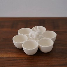 홀더 트레이 달걀 토끼 보관 에그 수납, B. 6칸 토끼알 트레이