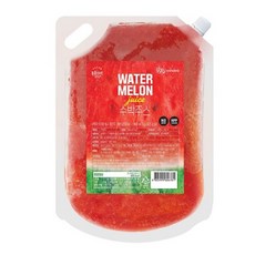 [냉동] 복음자리 수박주스 1kg (2개) 땡모반 스무디, 2개
