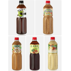 多口味沙拉醬 芝麻 健康輕食首選, 1個, 1L